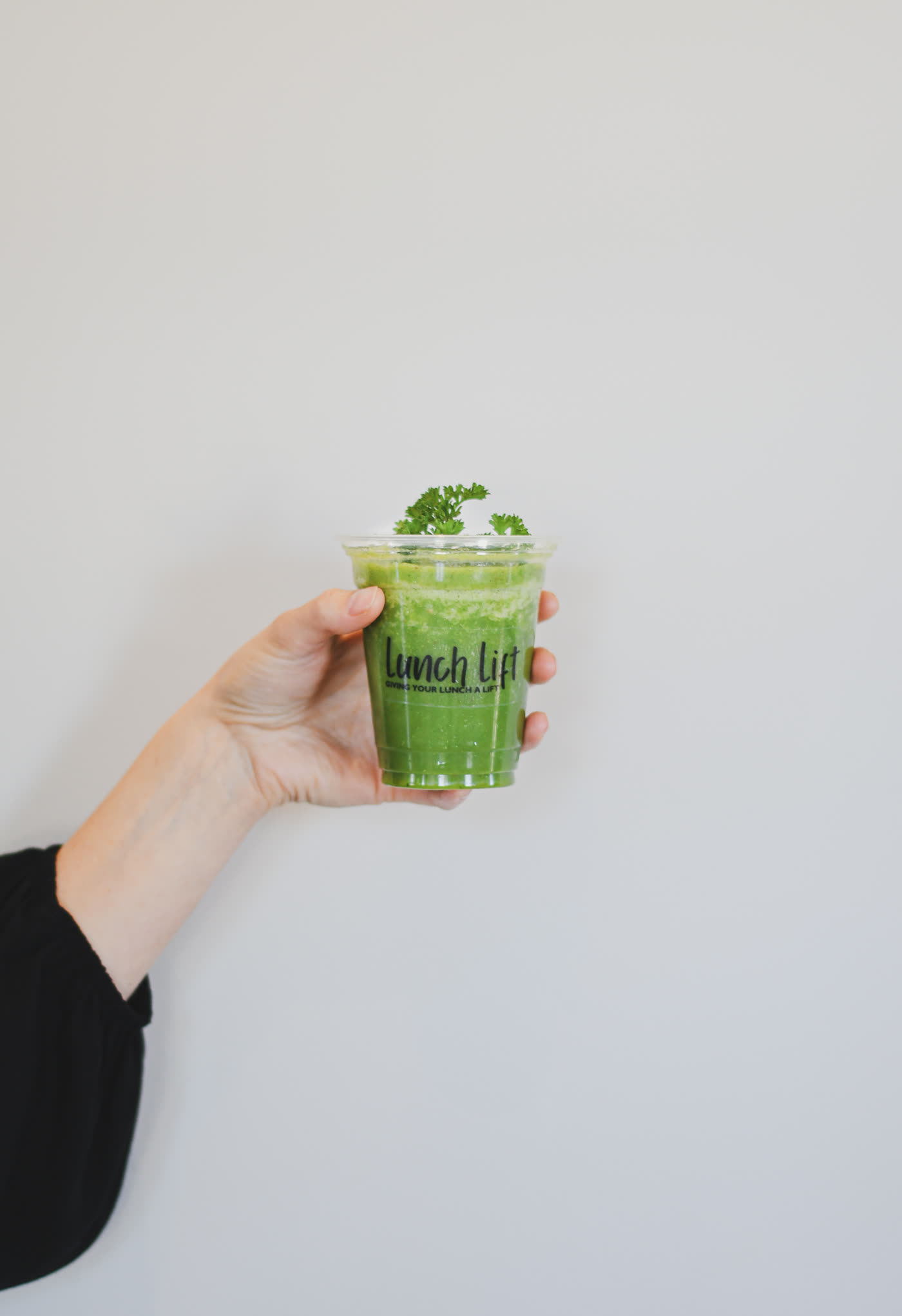Smoothie styled for a food brand